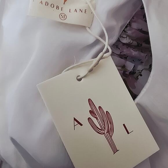 Adobe Lane Stunning Wildflower Boheimian Flirty Stunning Vacation Dress 5T NWT - Picture 3 of 4